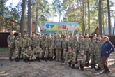Навчально-польові збори учнів військово-спортивного профілю.