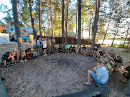 навчальні тренування на базі відпочинку «Вулик» у селі Воронки