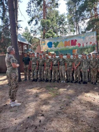 навчальні тренування на базі відпочинку «Вулик» у селі Воронки