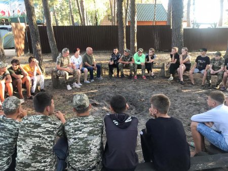 навчальні тренування на базі відпочинку «Вулик» у селі Воронки