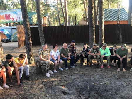 навчальні тренування на базі відпочинку «Вулик» у селі Воронки