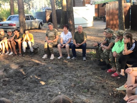 навчальні тренування на базі відпочинку «Вулик» у селі Воронки