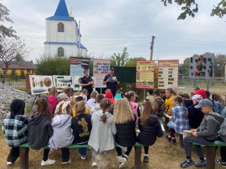 Уроки про мінну безпеку для учнів молодшої школи