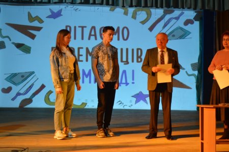 Урочистості з нагоди відзначення переможців олімпіад та МАН у ліцеї