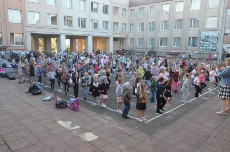 Ранкова зарядка у ліцеї