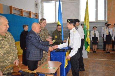 ПОСВЯТА ЛІЦЕЇСТІВ ВІЙСЬКОВО-СПОРТИВНОГО ПРОФІЛЮ