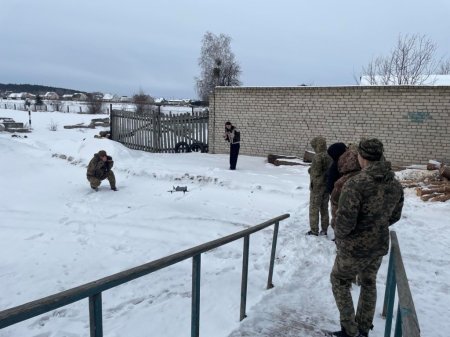 Орієнтир — мужність: зустріч ліцеїстів із нацгвардійцями