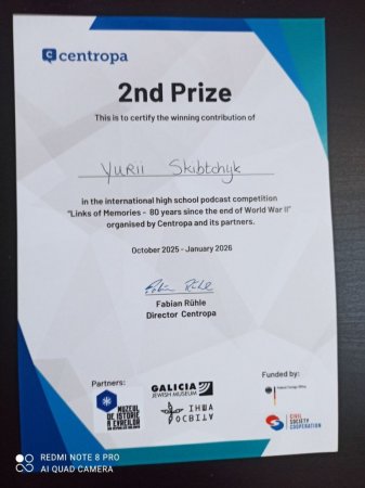 переможці конкурсу подкастів: Links of Memories