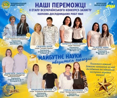 Тріумф інтелекту: наш ліцей — найкращий серед селищних закладів загальної середньої освіти Рівненщини!