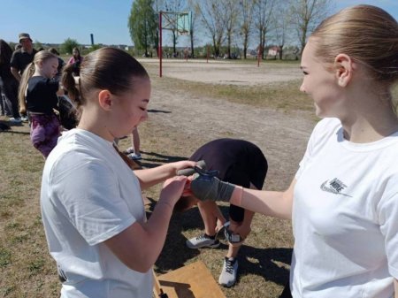 підсумкові тренінгові заняття в осередку з вивчення предмета "Захист України"