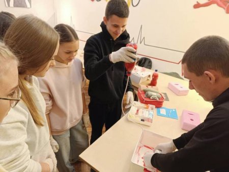 підсумкові тренінгові заняття в осередку з вивчення предмета "Захист України"