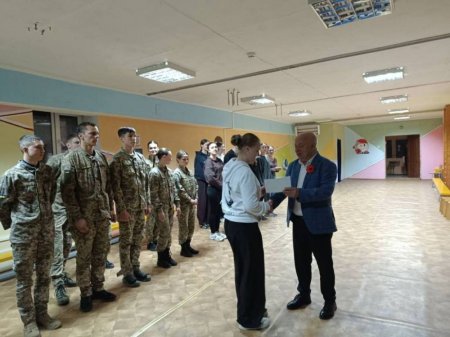 підсумкові тренінгові заняття в осередку з вивчення предмета "Захист України"