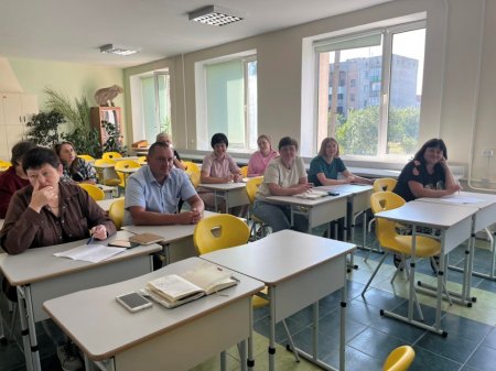 Старт нового навчального року: засідання предметних кафедр ліцею