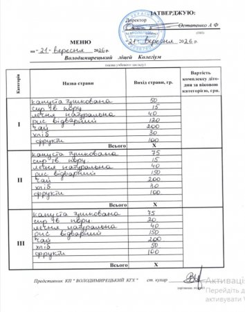 Меню на 21.09.2026