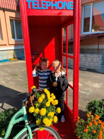 Осінній настрій на подвір’ї ліцею