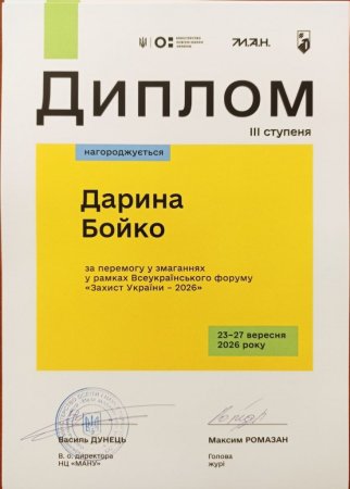 ТРЕТЄ МІСЦЕ СЕРЕД 19 КОМАНД УКРАЇНИ!